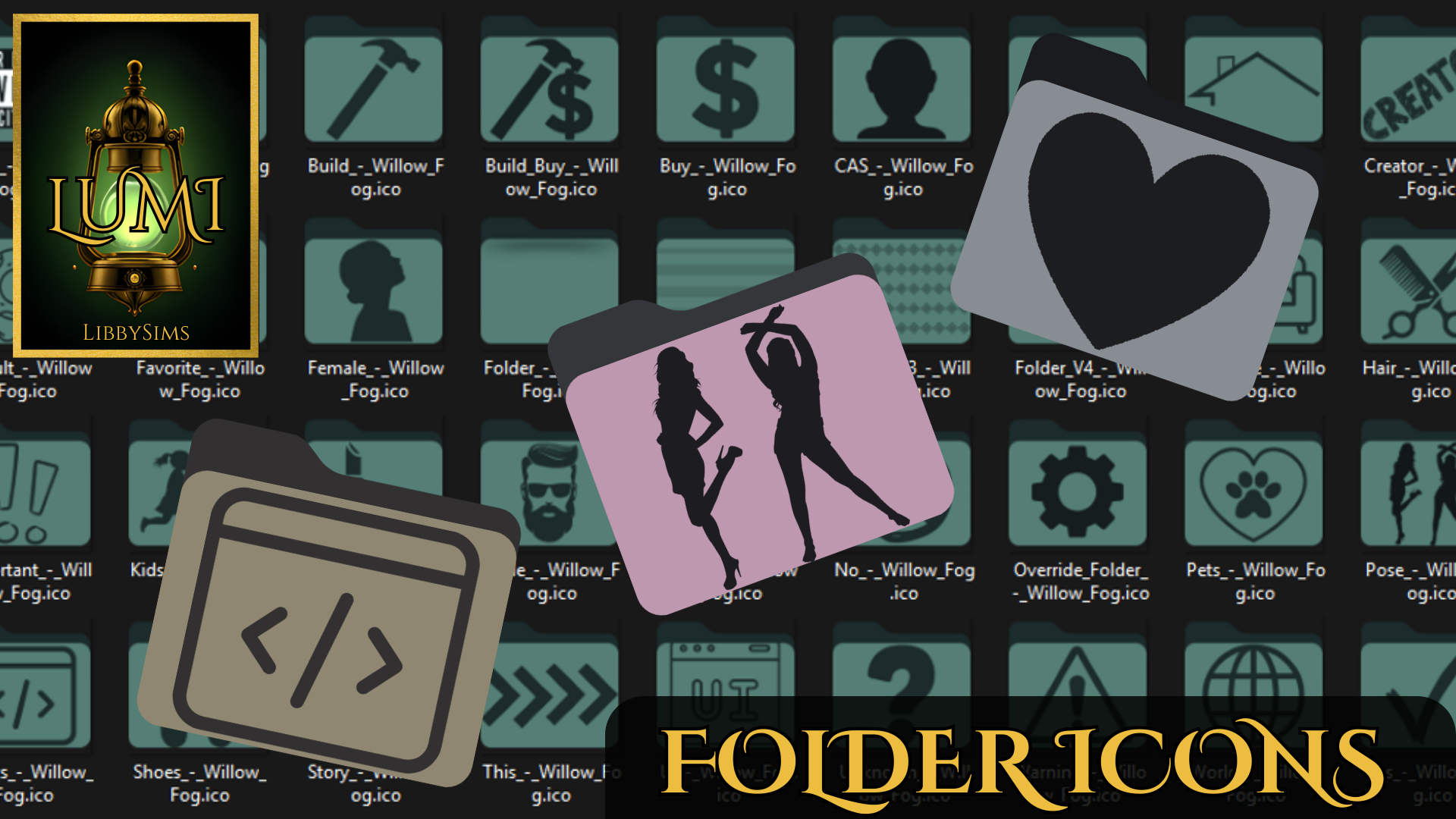 Folder Icons Lantern Logo